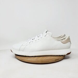 Cole Haan GrandPro Tennis Shoes Womens 10 White Leather Sneaker